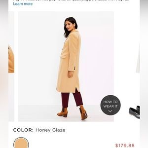 Loft Double breasted coat